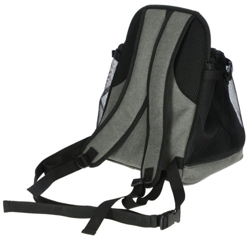 Vacation Front pet kutyaszállító táska - szürke/kék, 31 x 24 x 38 cm