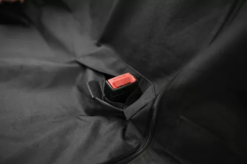 Védőtakaró autóba - fekete, hátsó ülésre