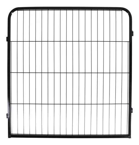 Kisállat karám - 8 panellel, 80 x 77 cm, ajtóval