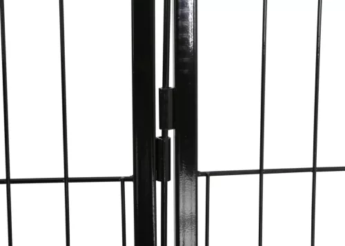 Kisállat karám - 8 panellel, 80 x 77 cm, ajtóval