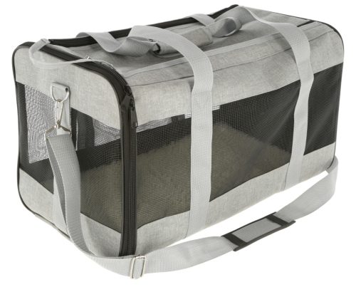 Casual kutyatáska - szürke, 41 x 28 x 29 cm