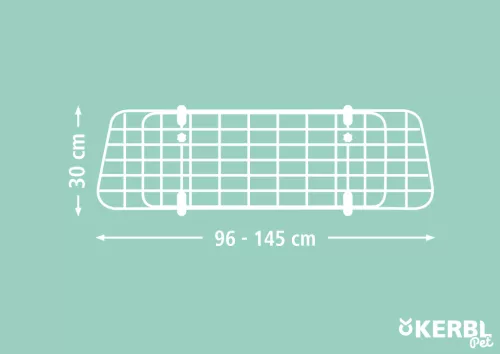 Védőpanel autóba - 96-145 x 30cm