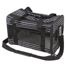 Cuba kutyatáska - fekete/fehér, 40 x 26 x 28 cm