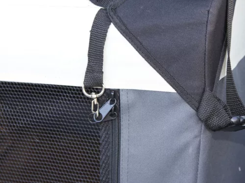 Journey szállító doboz - szürke/bézs, 81 x 58 x 58 cm