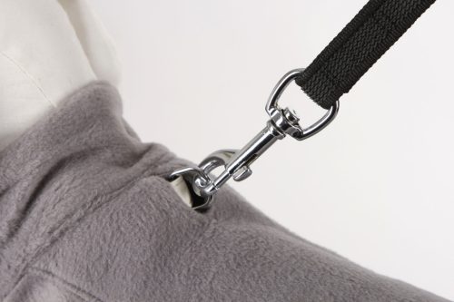 Bern gyapjú kutyakabát - szürke, 35 cm, méret: S