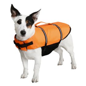 Life kutyakabát - narancs/fekete, 38-50 cm, 26 cm, 8 kg