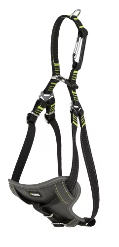 Biztonsági kutyahám kocsiba - fekete, L, 65-85 cm, 25 mm