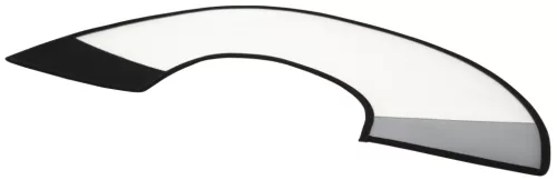 Műtéti gallér kutyáknak, 22-26cm, 7,5 cm