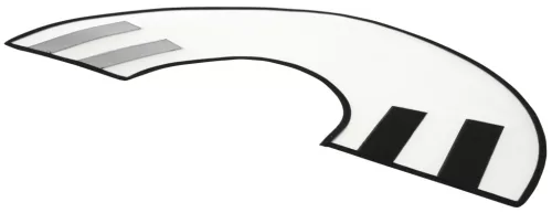 Műtéti gallér kutyáknak, 31-40cm, 15 cm