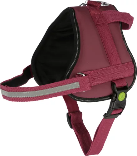 Maestro 2.0 hám - burgundy, azonosító tubussal, 83-113 cm, 38 mm