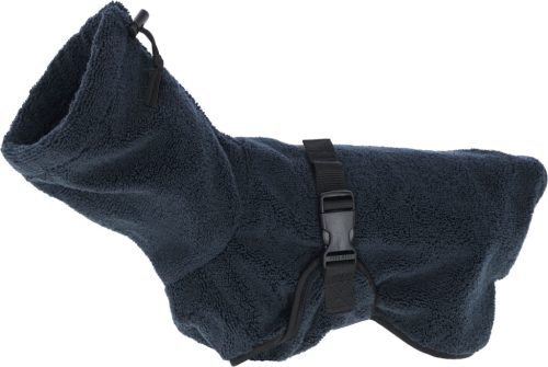 Fürdőköpeny kutyáknak - kék, XS, 30 cm