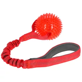 BungeeToy spike kutyajáték - piros, 50 cm, 9 cm