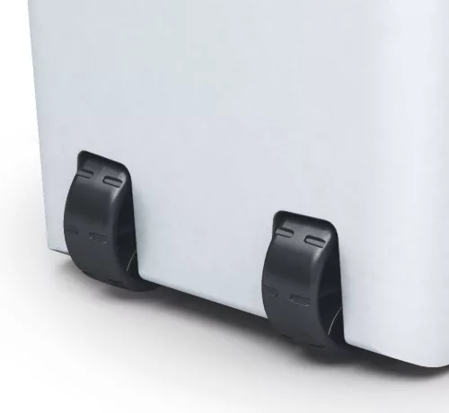 Kisállateledel konténer - barna / fehér, 40 literes