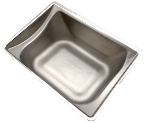 Rozsdamentes acél tál MiBowl automata tápadagolóhoz - 2 db/cs