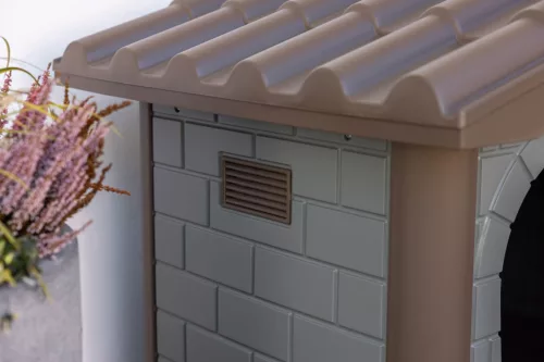 Levin Eco kutyaház - műanyag, 99x70x75 cm