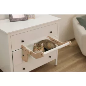 Függőágy macskáknak - fehér, 42.5 x 47cm