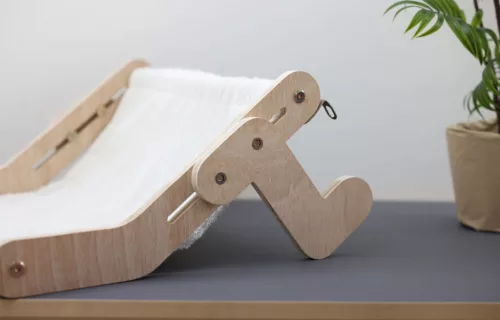 Függőágy macskáknak - fehér, 42.5 x 47cm