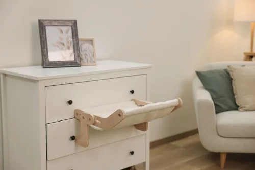 Függőágy macskáknak - fehér, 42.5 x 47cm