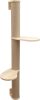 Timber kaparófa macskáknak - jutával, hossz: 127 cm