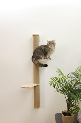 Timber kaparófa macskáknak - jutával, hossz: 127 cm