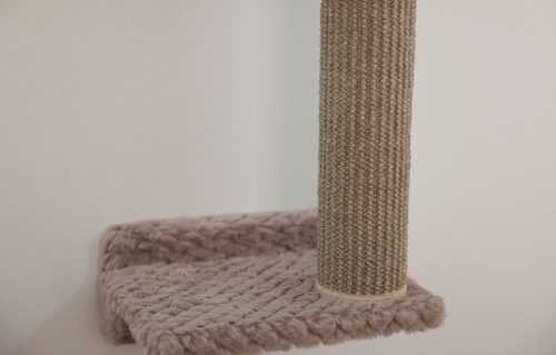 Monte Alpi mászófal macskáknak - 4 részes, szürke