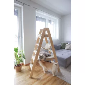 Ladder macskafa - bézs, 97 x 39.5 x 134 cm
