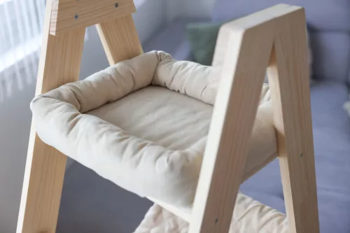 Ladder macskafa - bézs, 97 x 39.5 x 134 cm