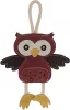 Owl bagoly kutyajáték - bőr, 31 x 22 x 3 cm