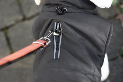 Montreal kutyakabát - szürke, S, 35 cm