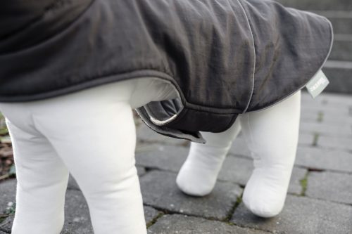 Montreal kutyakabát - szürke, XXL, 55 cm