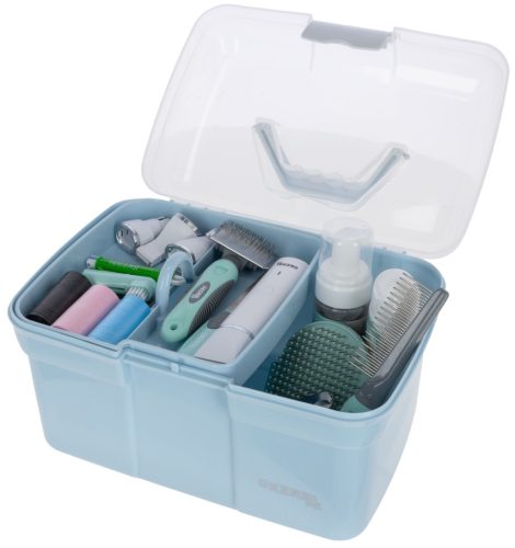 Kutyaápoló doboz - kék, 30x20x19 cm