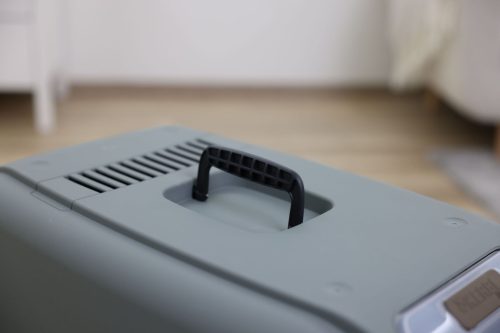 Emma Eco alomdoboz - fekete / barna, 65 x 44 x 46 cm