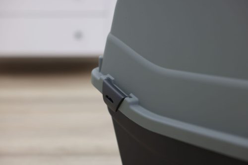 Emma Eco alomdoboz - fekete / barna, 65 x 44 x 46 cm