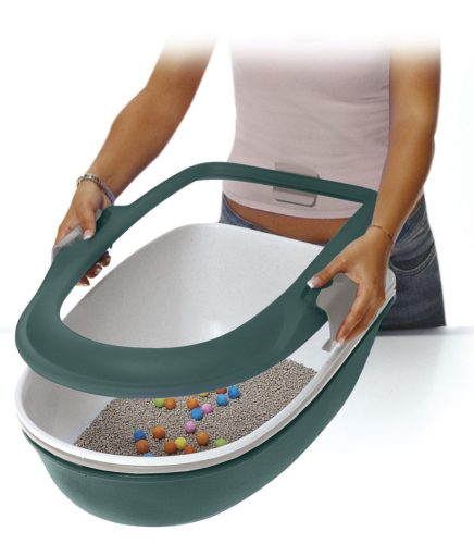 Furba alomdoboz tisztító szitával - 59 x 39 x 22 cm