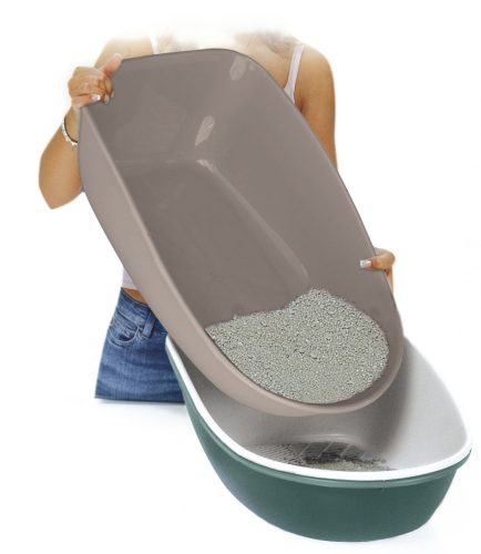 Furba alomdoboz tisztító szitával - 59 x 39 x 22 cm