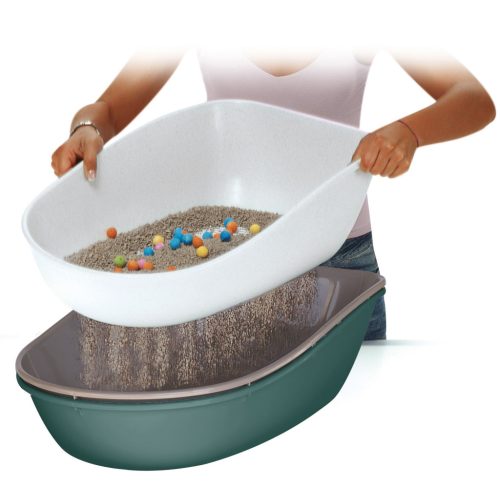 Furba alomdoboz tisztító szitával - 59 x 39 x 22 cm