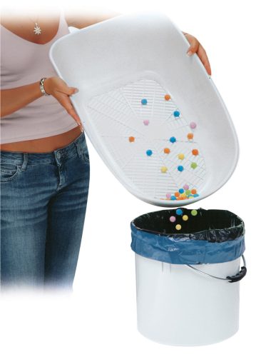 Furba alomdoboz tisztító szitával - 59 x 39 x 22 cm