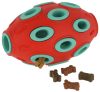 ToyFastic tölthető rugby játék kutyáknak - piros/kék, 15 x 6,5 cm
