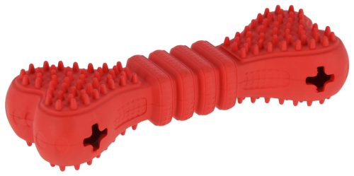 ToyFastic tölthető csont - piros, 17x6x4 cm