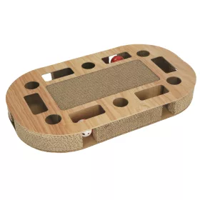   Ovalo kaparólap macskáknak macskamentával - 52 x 31 x 8,5 cm