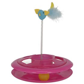 SpeedyWheel macskajáték - rózsaszín, 26 cm