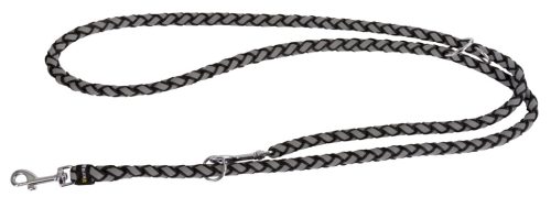 Maxi Safe vezetőpóráz - fekete, 200 cm x 12 mm