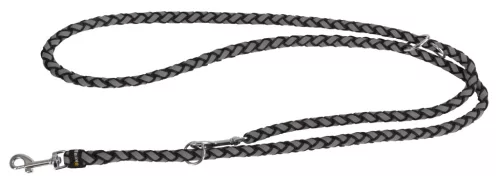 Maxi Safe vezetőpóráz - fekete, 200 cm x 12 mm