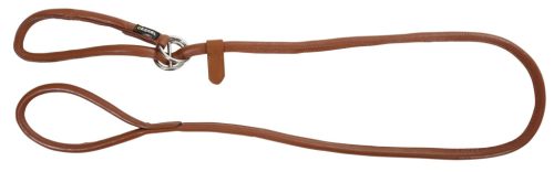 Róma bőr csúszópóráz - konyak, 170 cm, 8 mm