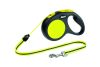 New Neon Flexi póráz - neon sárga, 5 m, méret: M