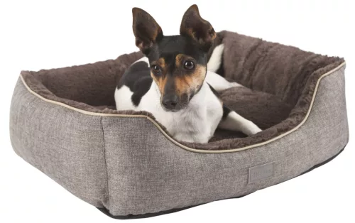 Samuel kutyaágy - sötétszürke/szürke, 50 x 40 x 15 cm