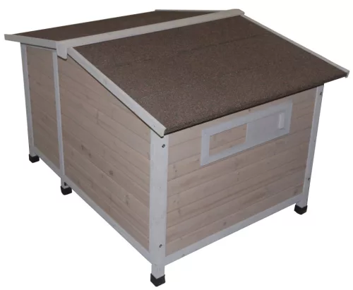 Overview kutyaház plexi ajtóval - 134 x 92 x 82 cm