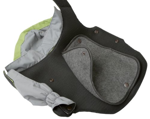 Vancouver kutyakabát - zöld/szürke, 45 cm, méret: L