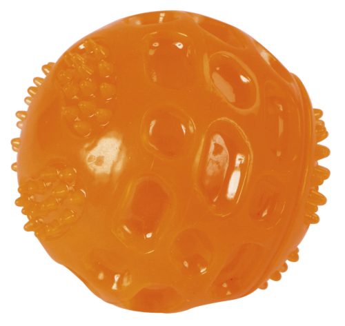 ToyFastic sípoló játéklabda - narancssárga, 6 cm