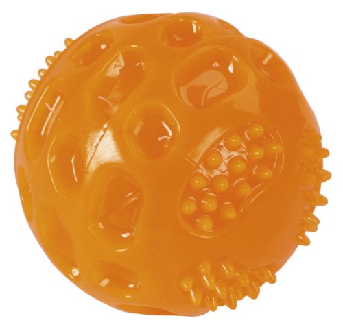 ToyFastic sípoló játéklabda - narancssárga, 7,5cm
